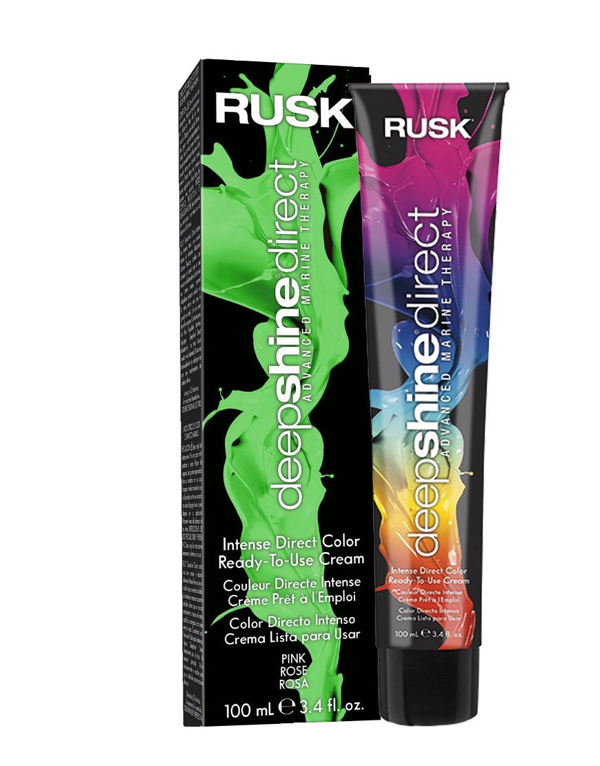 RUSK Deepshine Pure Pigments Conditioning Cream Color, Ash Blonde, 3.4 Oz, Micro Pigment Technology