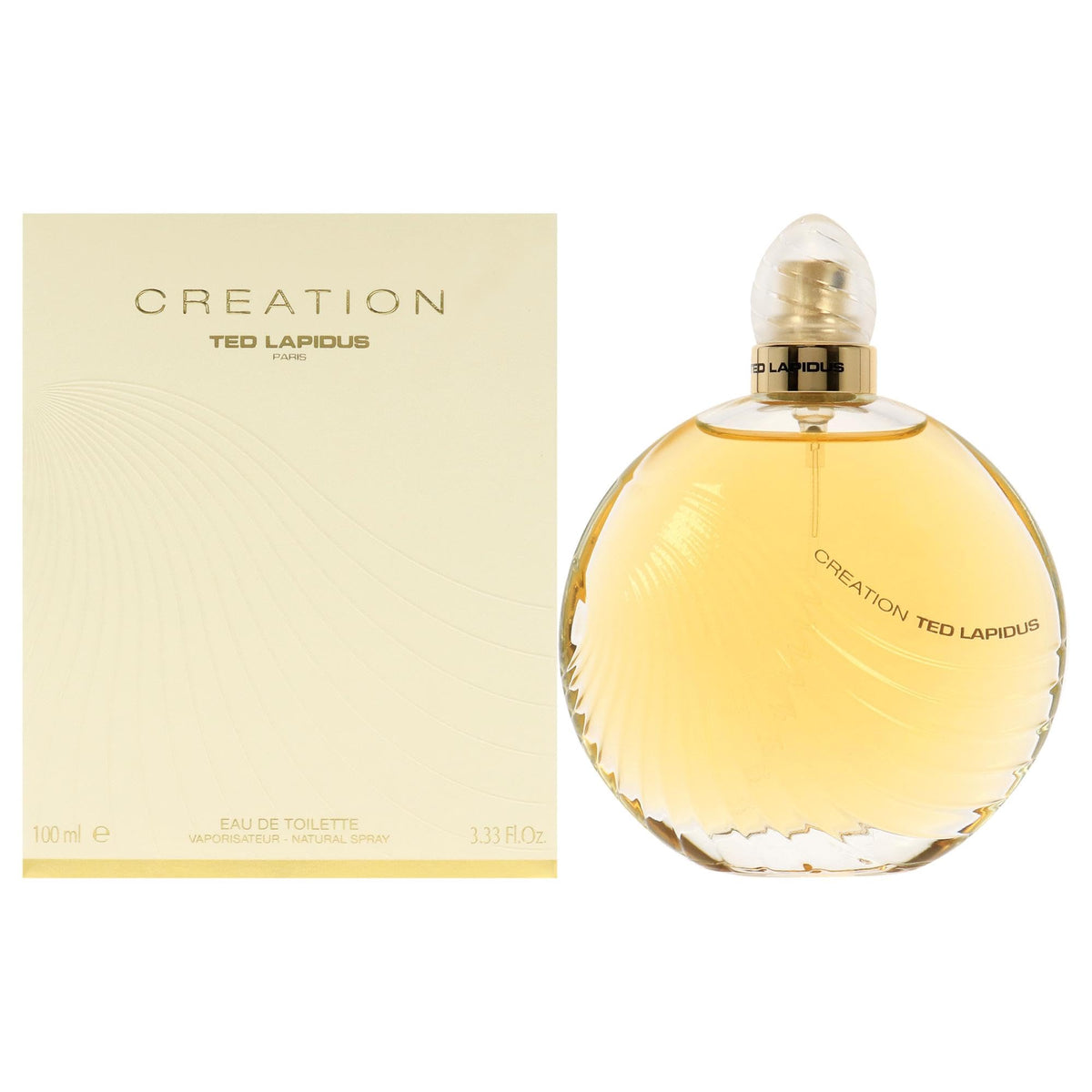 Creation By Ted Lapidus Eau De Toilette Spray for Women, 3.3 Fl Oz - Elegant Fragrance for Everyday Wear