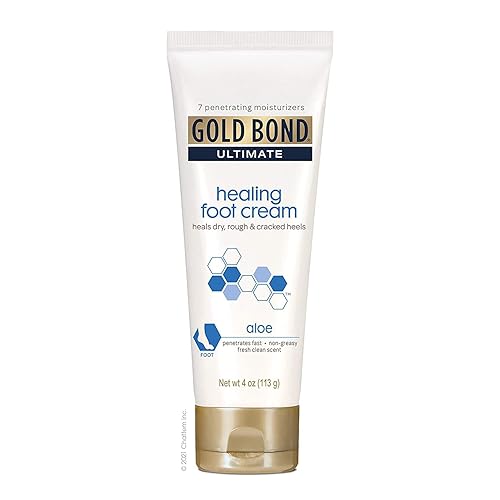 Gold Bond Ultimate Healing Foot Cream, 4 Oz Pack Of 2 - Intensive Moisturizer For Dry Feet