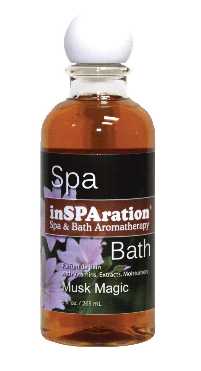 Insparation Musk Magic Spa Aromatherapy Liquid, 9-Ounce, Brown Foam For Relaxation