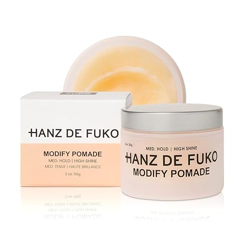 Hanz de Fuko Modify Pomade - Medium Hold, High Shine, 2oz Premium Men&quot;s Hair Styling Product