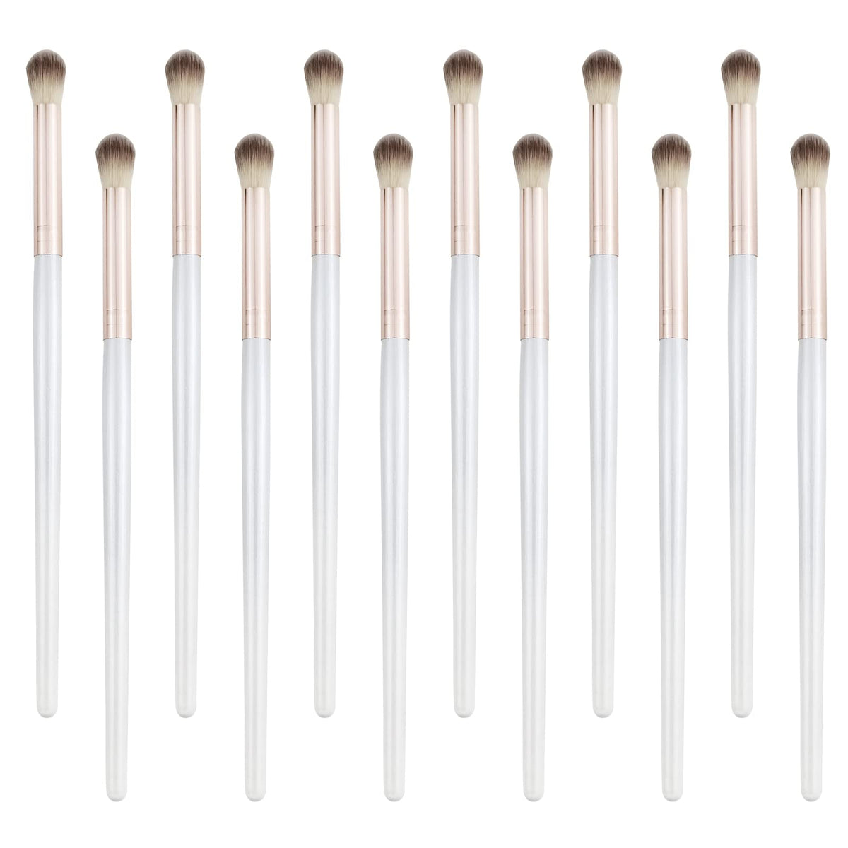 Donleeving 12 Pcs Eyelash Cleaning Brush Set For Lash Extensions & Makeup, Synthetic Fibers