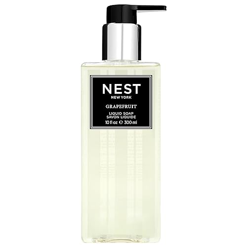 Nest Fragrances Grapefruit Liquid Hand Soap - 10 Fl Oz, Refreshing & Nourishing Cleanser