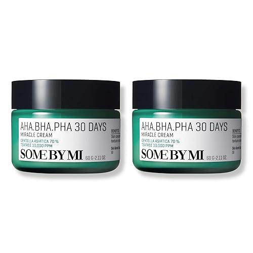 SOME BY MI AHA BHA PHA 30 Days Miracle Cream - Mild Exfoliating Korean Moisturizer - 4.