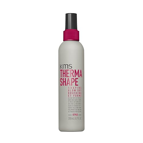 Kms Thermashape Blow Dry Spray - 50% Faster Dry Time, 6.7 Oz, Professional Hair Styling