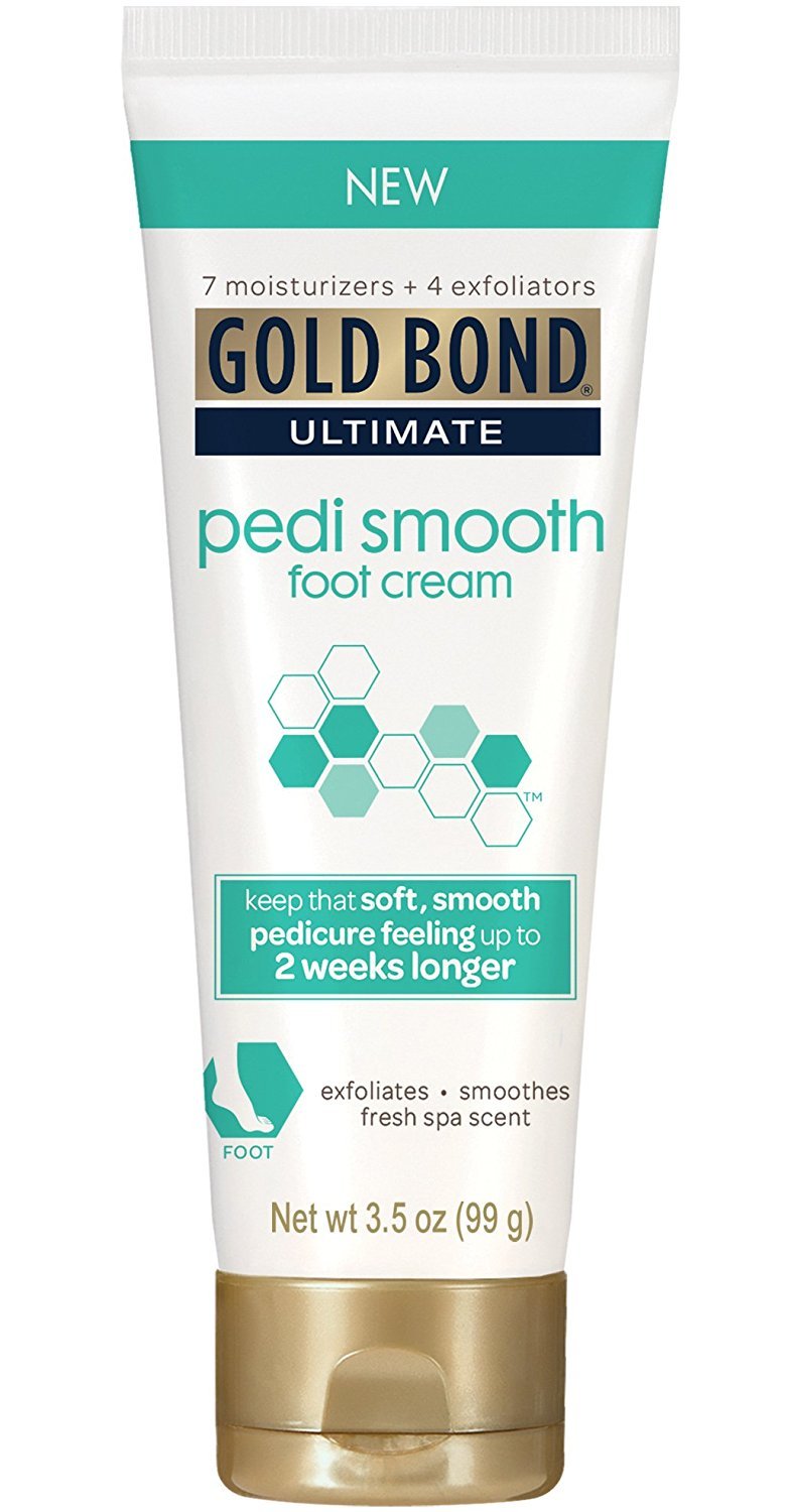 Gold Bond Pedi Smooth Foot Cream, 3.5 Oz (Pack Of 3) - Softens & Smooths Dry Feet