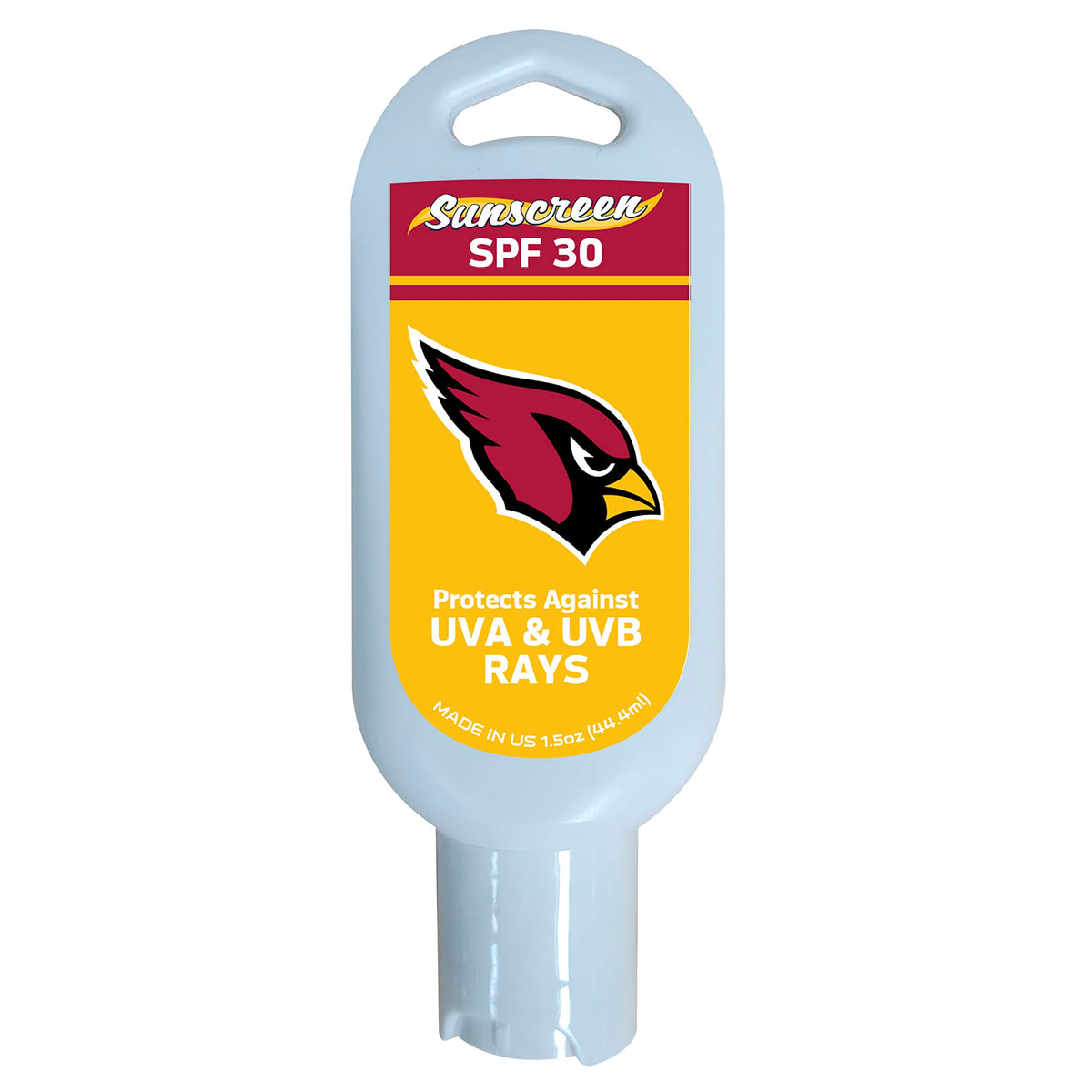 Fanmats Arizona Cardinals Spf 30 Sunscreen - 1.5Oz White Sunscreen Lotion