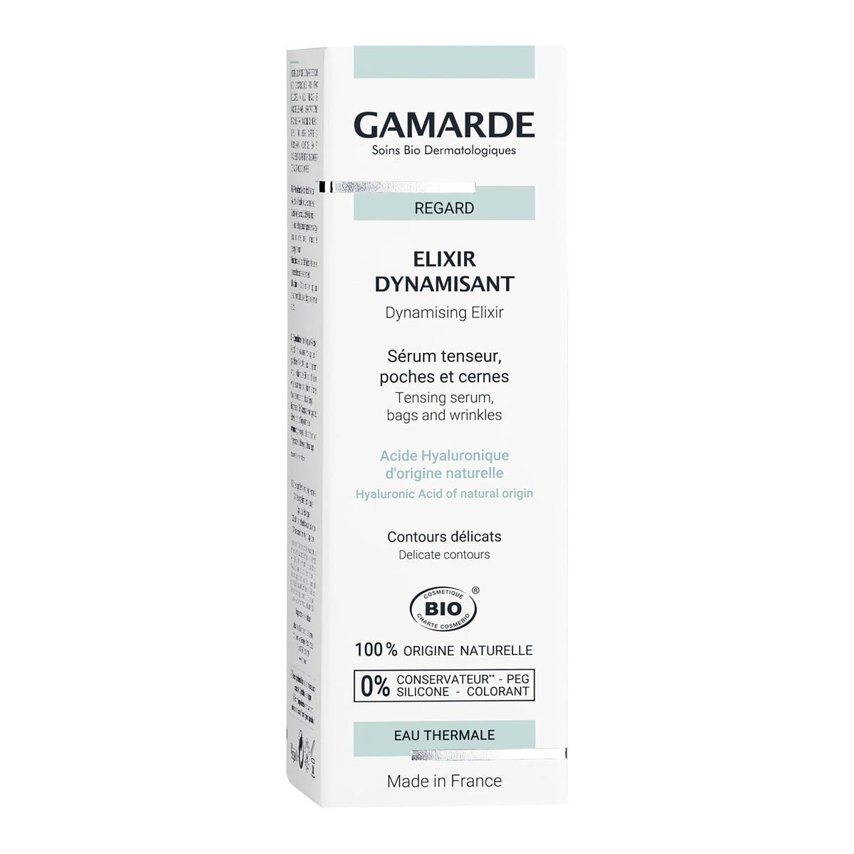 Gamarde Energizing Elixir Eye Serum - Reduces Puffiness & Dark Circles, 0.35 oz