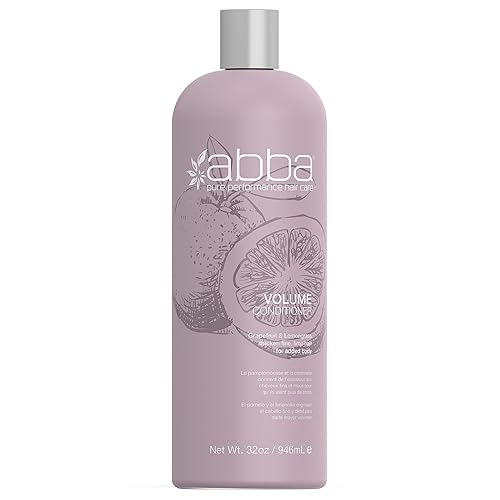 Abba Volumizing Conditioner, Grapefruit & Lemongrass, 32 Fl Oz - Hair Care Essential