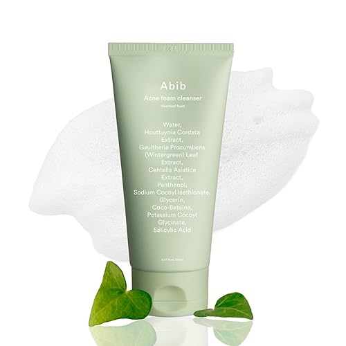 Abib Acne Foam Cleanser - Mild Acidic Daily Face Wash For Acne-Prone Skin, 150Ml K-Beauty