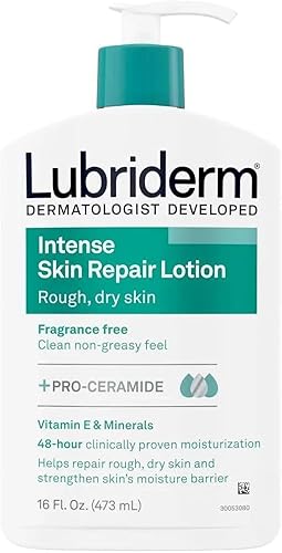 Lubriderm Intense Skin Repair Body Lotion, 16 Oz - Hydrating, Moisturizing Formula