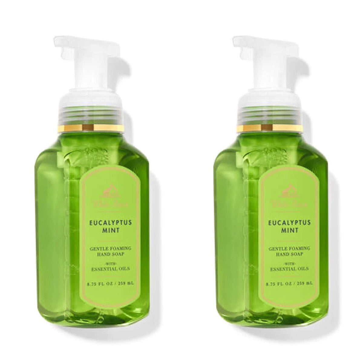 Sameriver Eucalyptus Mint Gentle Foaming Hand Soap 8.75 Oz (2-Pack)