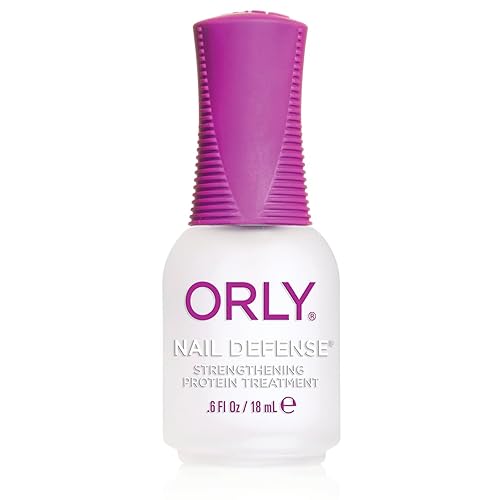 Orly Nail Defense Treatment - 0.6 Fl Oz Strengthening Nail Care For Healthy Nails