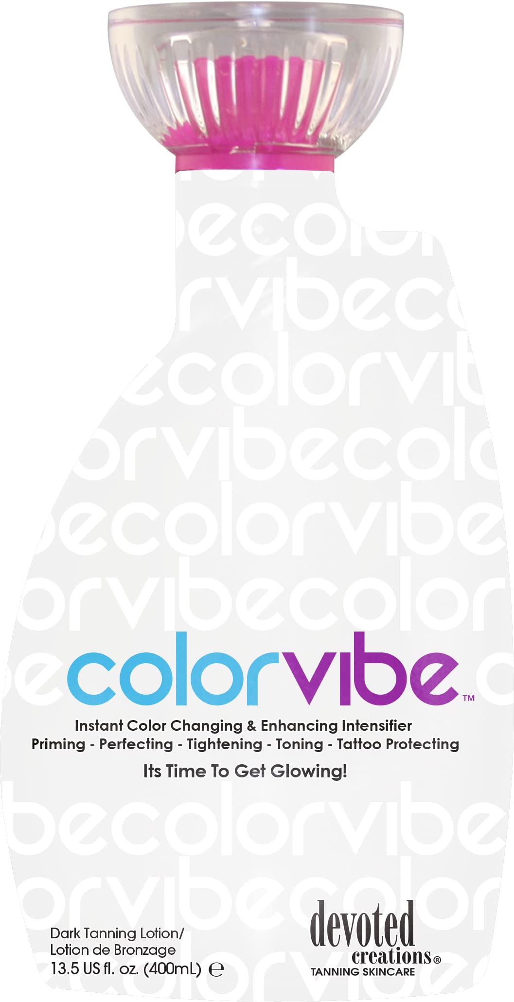 Devoted Creations Color Vibe 13.5 Oz - Premium Tanning Lotion For Radiant Skin