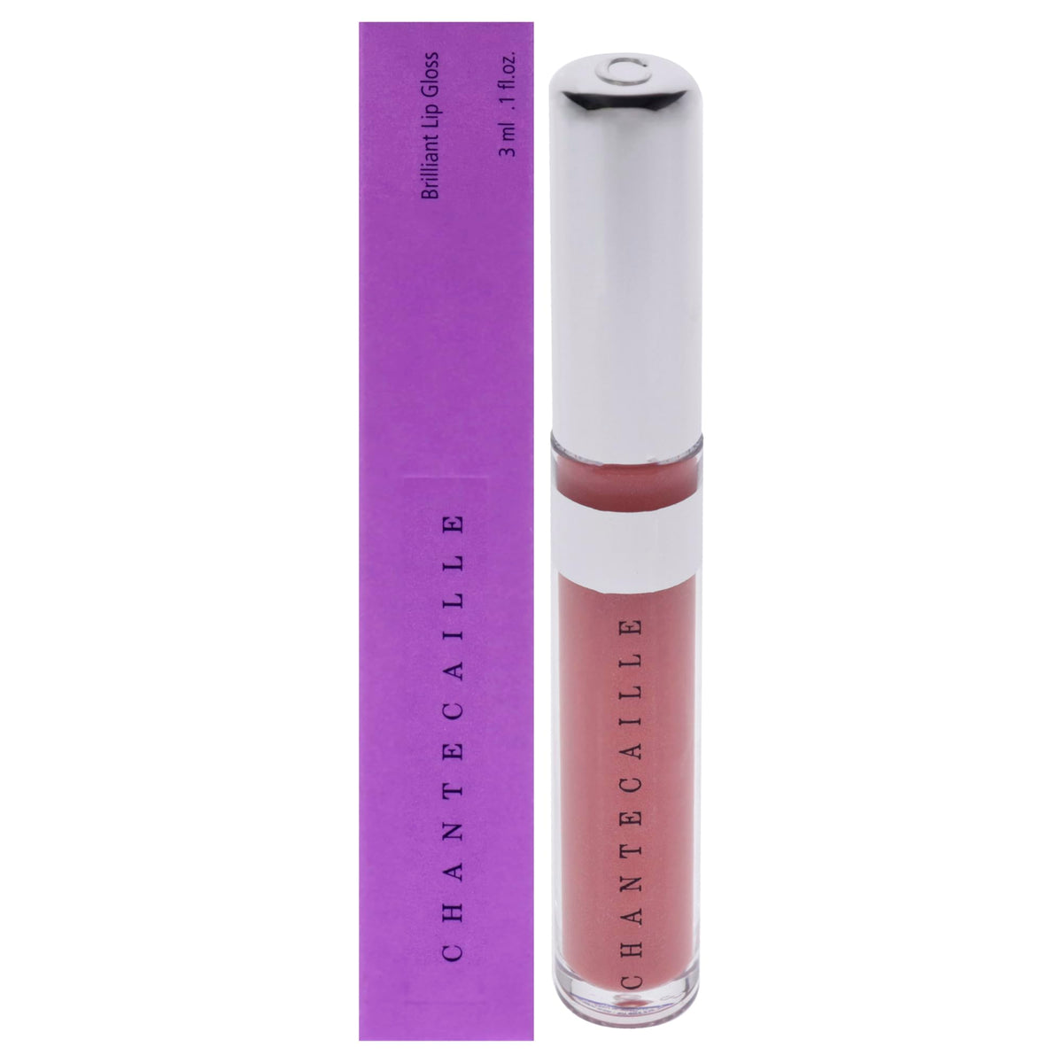 Chantecaille Brilliant Lip Gloss - Pretty 0.1 Oz, Hydrating Shine For Beautiful Lips