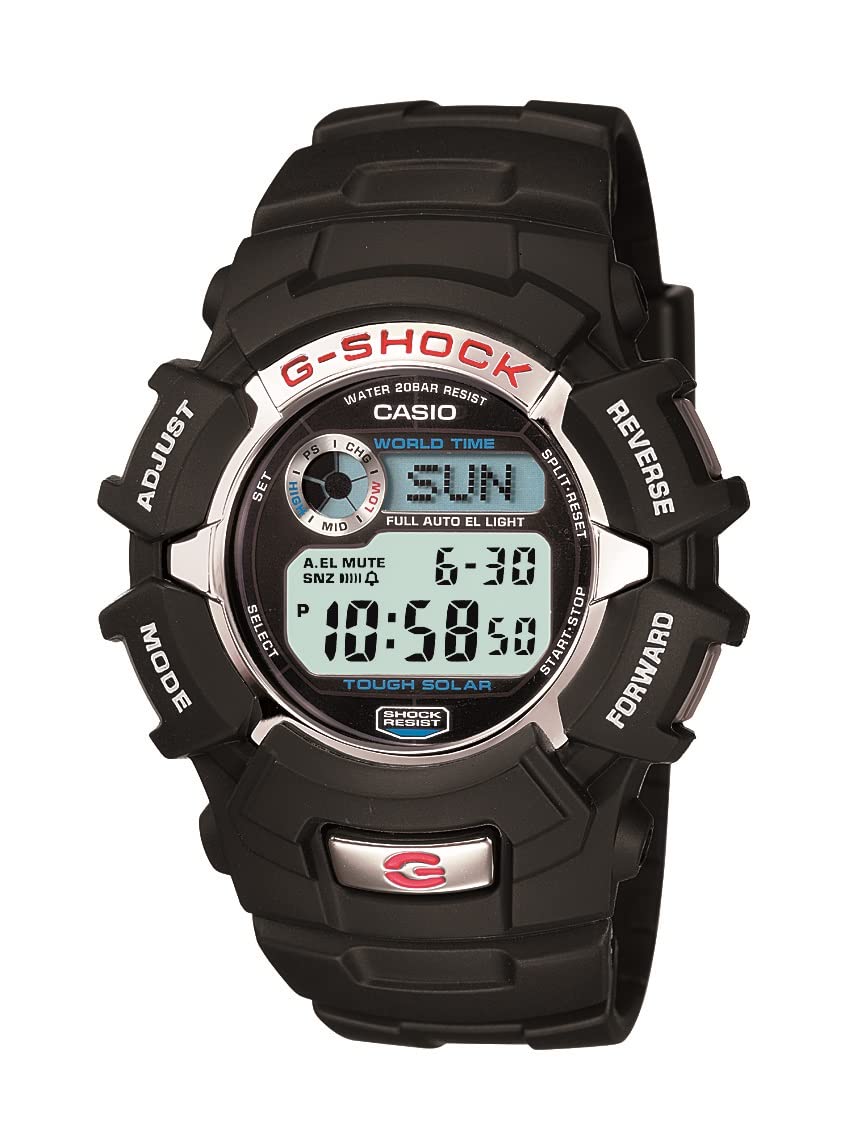 Casio G-Shock Men'S Tough Solar Power Digital Sports Watch, Multi, One Size, Resin