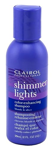 Clairol Shimmer Lights Shampoo 2 Oz - 12 Count - Color Enhancing & Brightening Formula