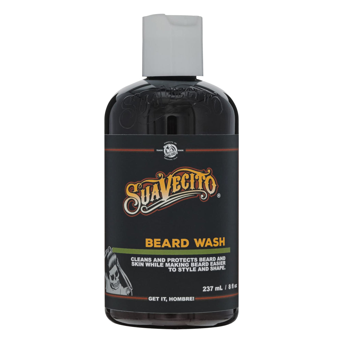 Suavecito Beard Wash - Cleansing & Styling Face Wash For Men, 8 Fl Oz