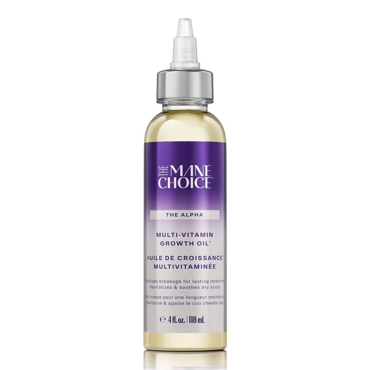 The Mane Choice Alpha Multi-Vitamin Scalp Oil, 4 Fl Oz - Nourishing Growth With Biotin & Rosemary