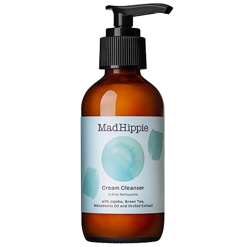 Mad Hippie Hydrating Cream Cleanser With Jojoba Oil & Green Tea For Dry Sensitive Skin, 4 Fl Oz