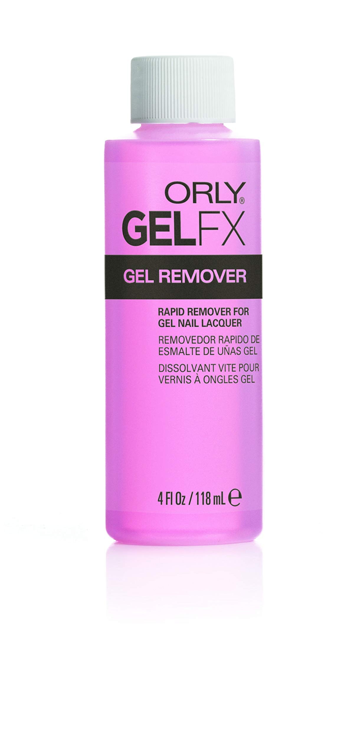 Orly Gel Fx Remover - 4 Fl Oz Nail Polish Remover For Gel And Acrylic Nails