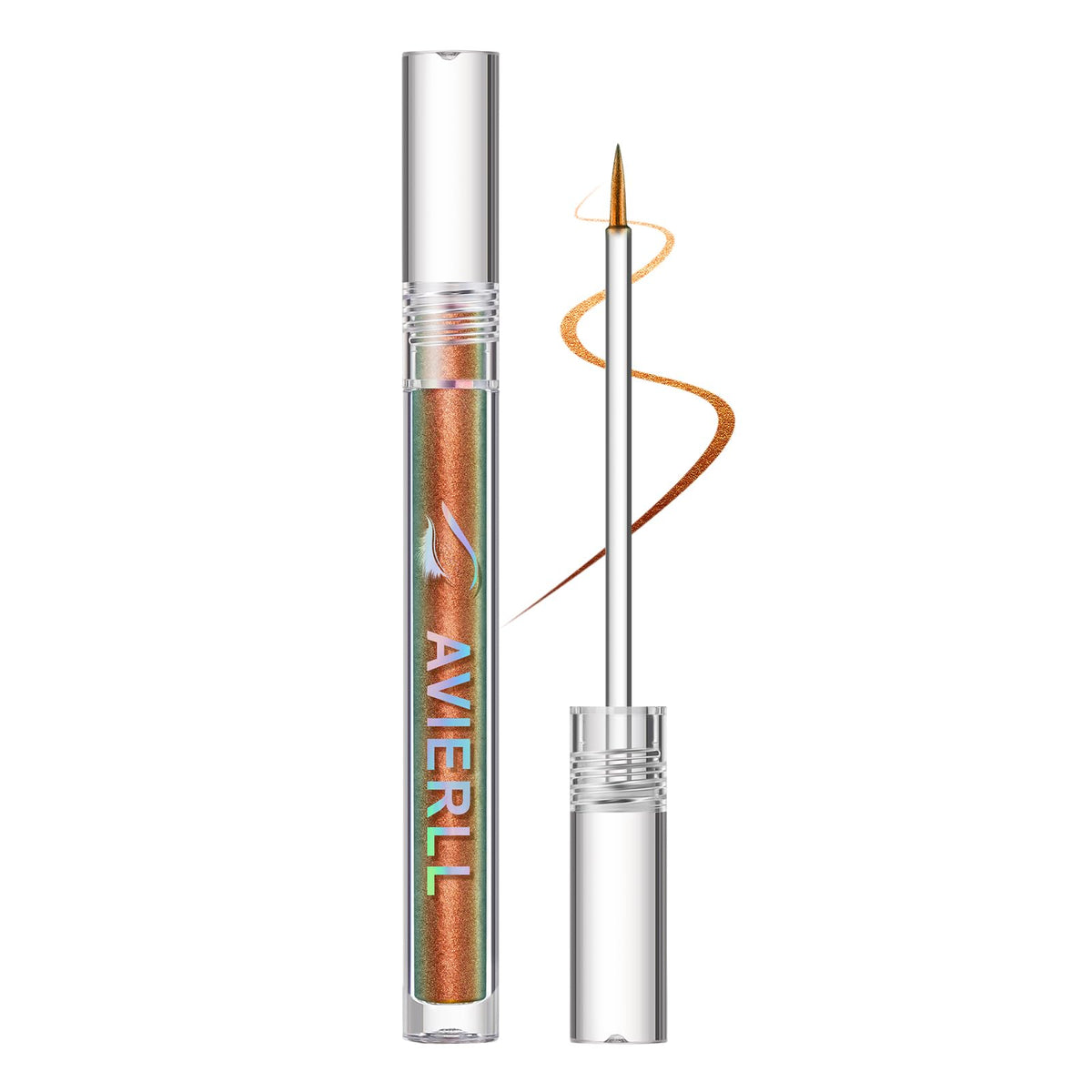 Avierll Chameleon Eyeliner - Long Lasting Waterproof Green Liquid Eyeshadow For Halloween