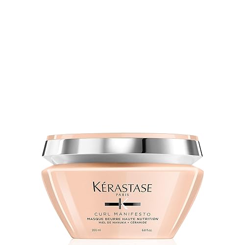 KÉRASTASE Curl Manifesto Hair Mask - Strengthens, Adds Softness & Shine for Curly Hair, 6.8