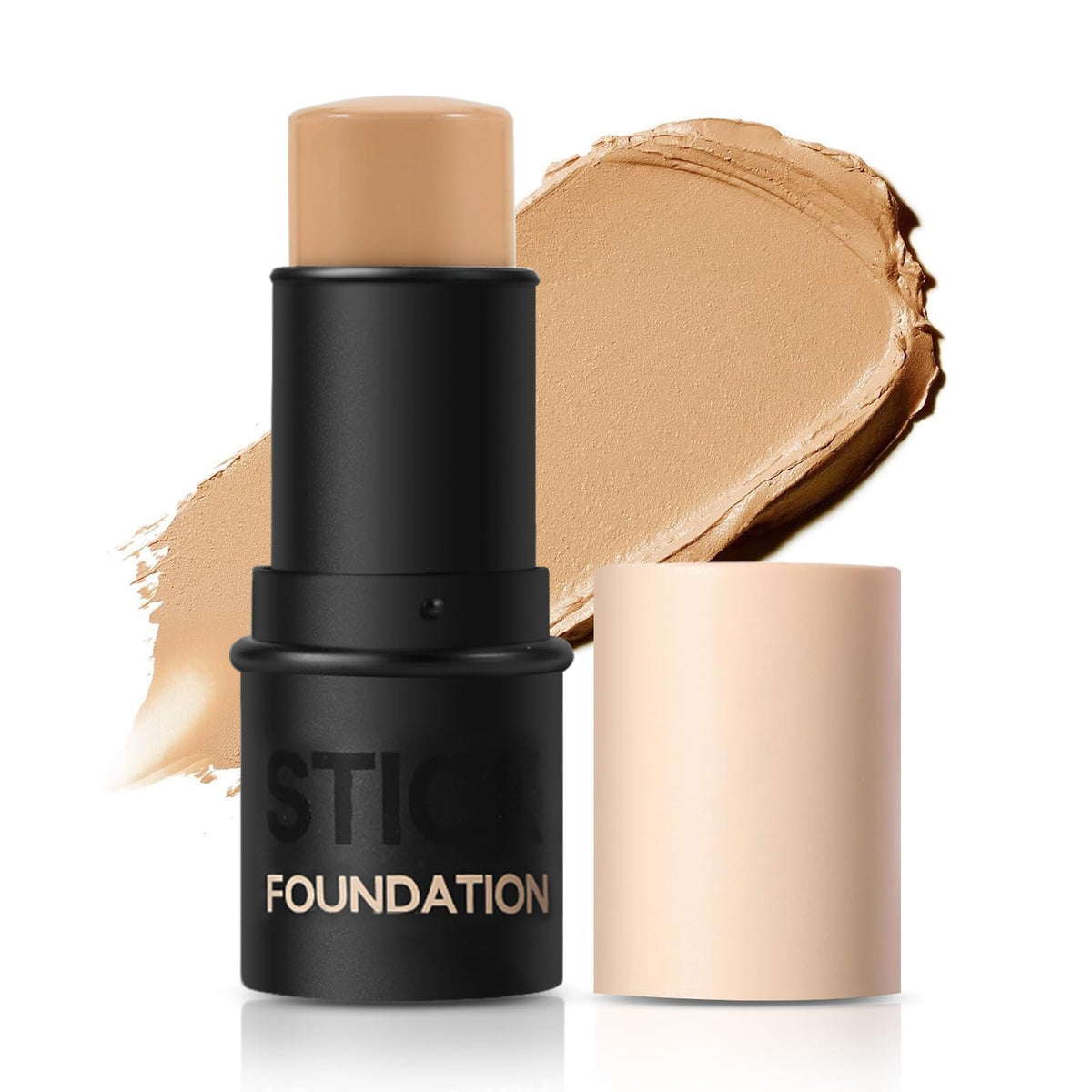 Afghouz Matte Foundation Stick - Waterproof Cream Concealer For Natural Finish, 0.35 Oz