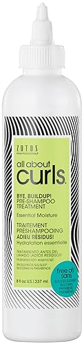 All About Curls Pre Shampoo Treatment - Vegan, Sulfate Free, Gentle Cleansing For Curly Hair, 8 Fl Oz