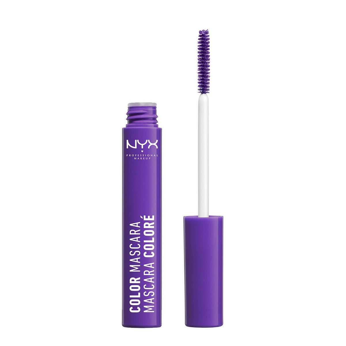 Nyx Professional Makeup Color Mascara - Purple, 0.32 Ounce, Bold Color, Long-Lasting