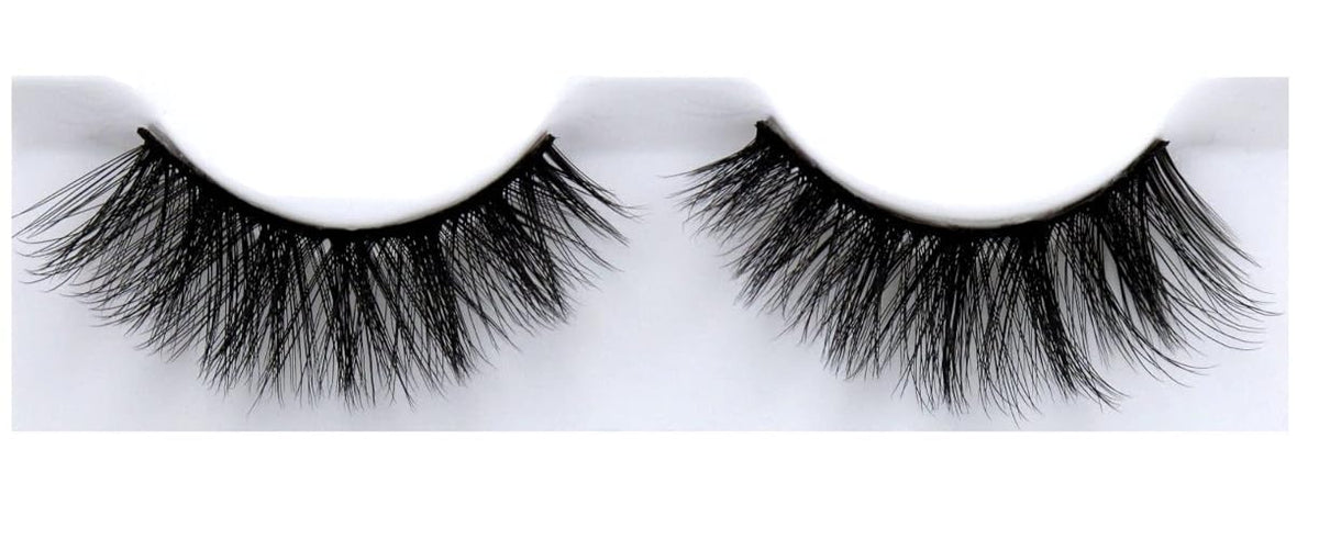 Kiss Lash Couture Triple Push-Up Teddy Lashes, Pack Of 3, Synthetic, 1 Count