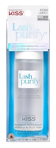 Kiss Lash Purify Eye Makeup Remover & Cleanser, 1.69 Fl Oz, Pack Of 2