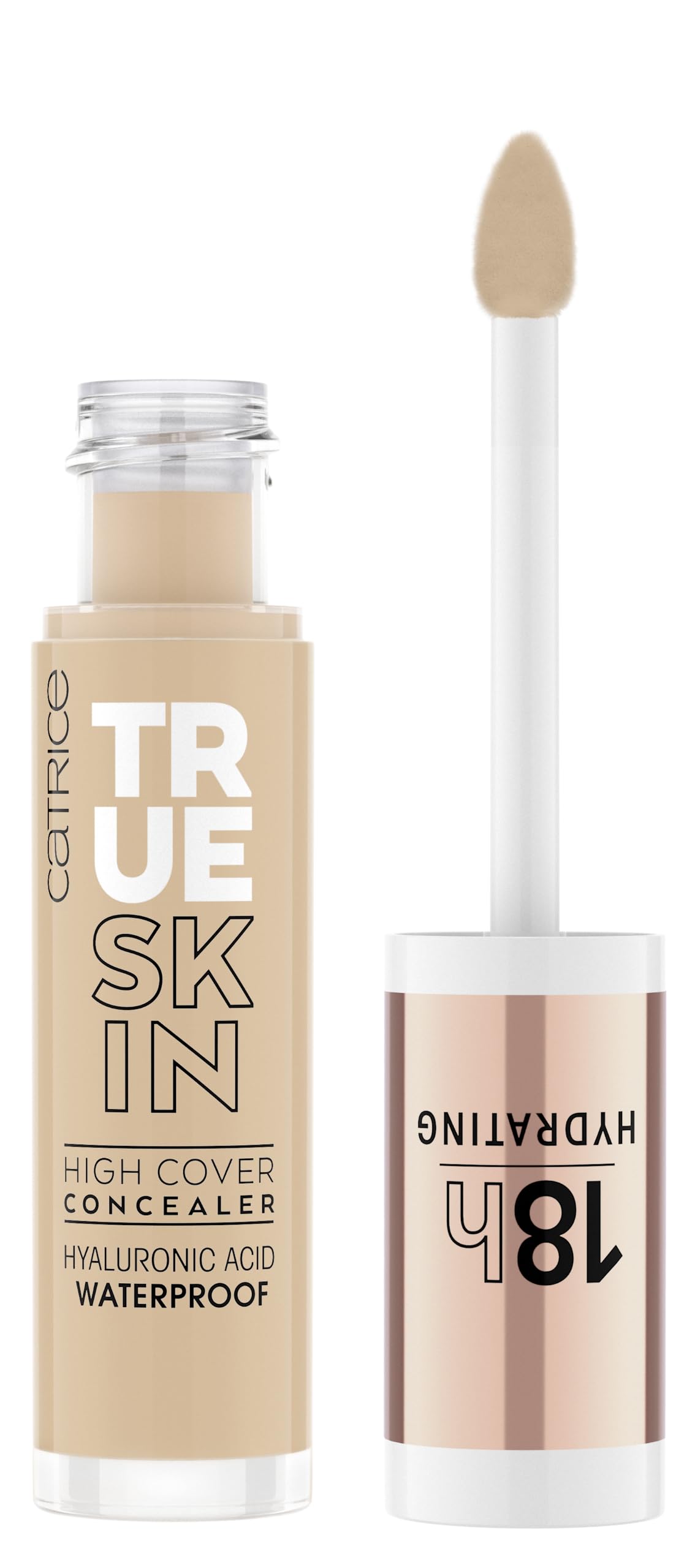 Catrice True Skin High Cover Concealer - Waterproof, Lightweight, 18-Hour Wear, Vegan, 032 Biscuit