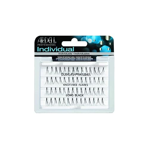 Ardell Duralash Individual Eyelashes No Knot Naturals Long Black - 3 Pack