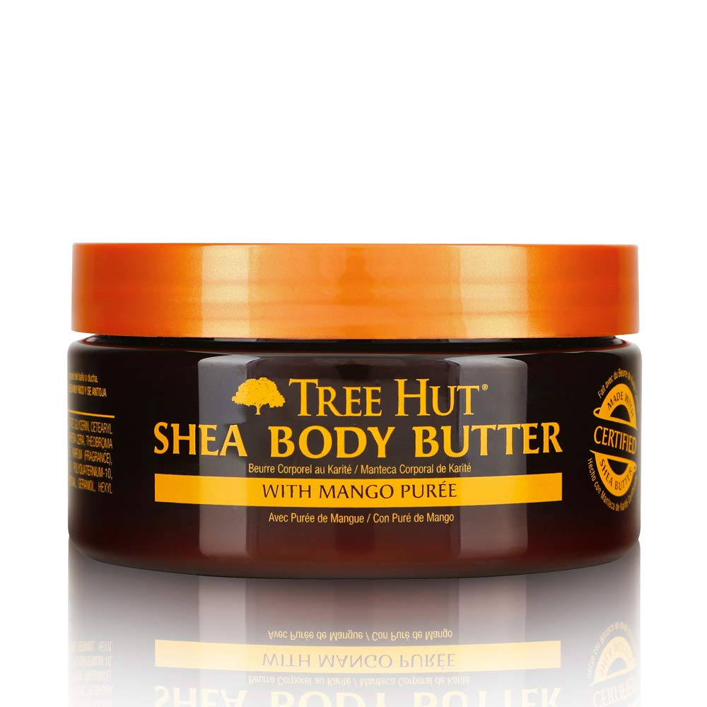 Tree Hut 24 Hour Hydrating Shea Body Butter Tropical Mango 7Oz Moisturizer