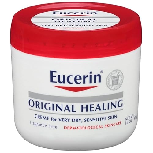 Eucerin Original Healing Rich Creme, 16 Oz - Intensive Moisturizer For Dry Skin