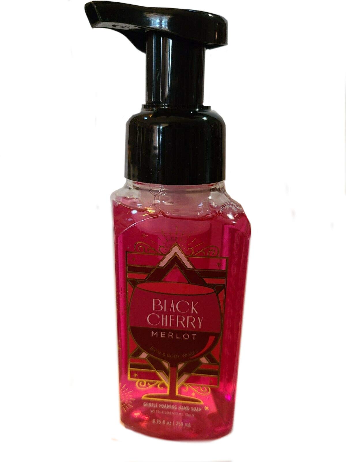 Bath & Body Works Gentle Foaming Hand Soap - Black Cherry Merlot, 8.75 Fl Oz