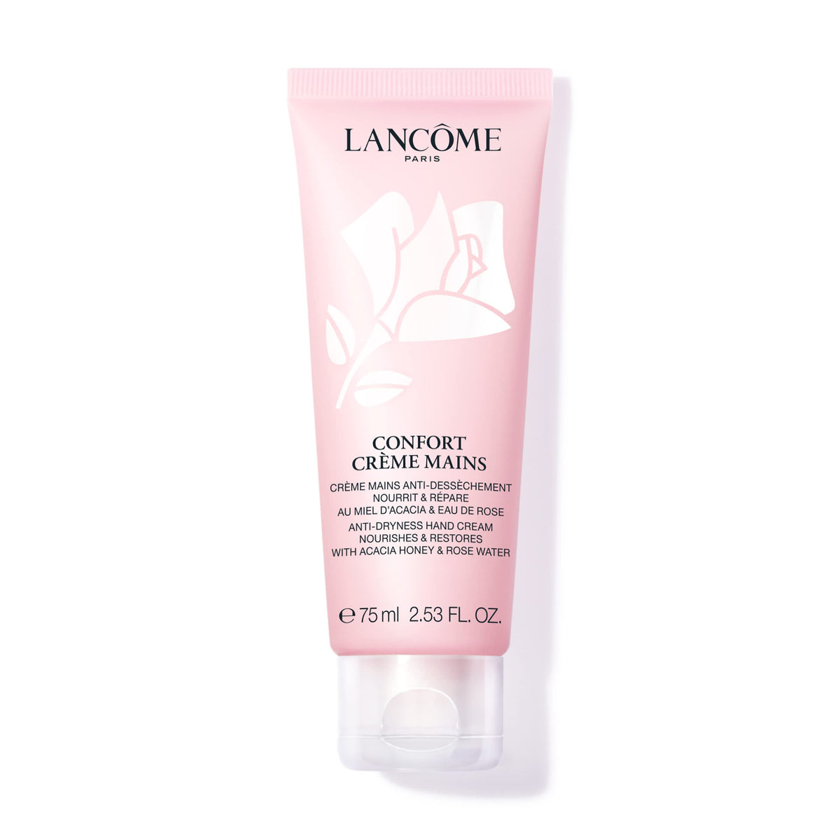 Lancôme Confort Hand Cream with Acacia Honey & Rose Water - 2.53 Fl Oz Moisturizing Lotion