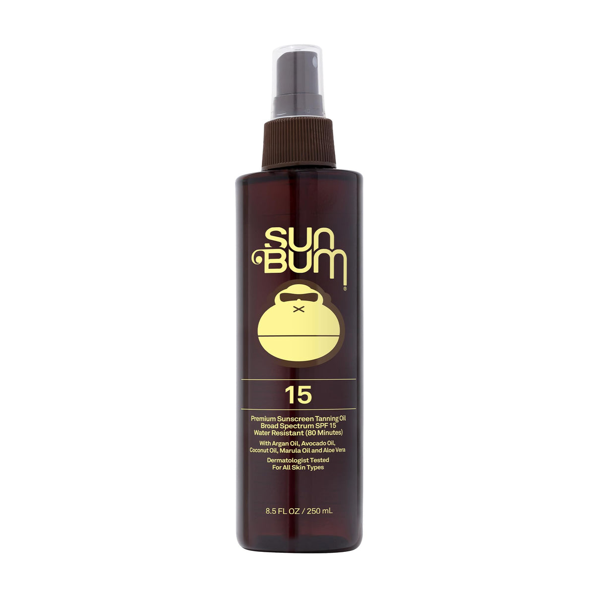 Sun Bum Spf 15 Moisturizing Tanning Oil | Vegan, Reef Safe, Broad Spectrum | 8.5 Fl Oz