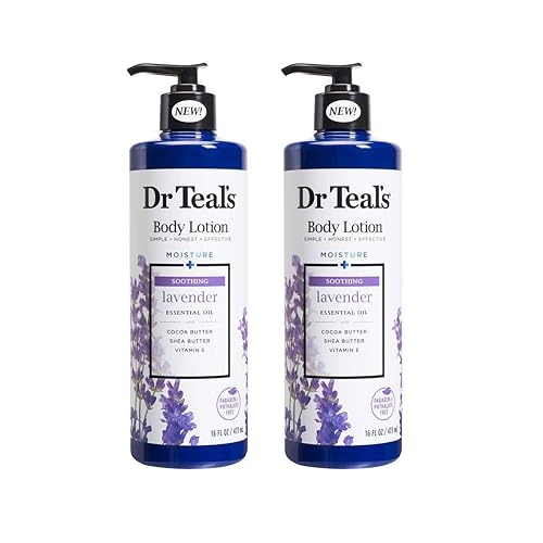 Dr Teal'S Lavender Body Lotion, Moisturizing 16 Fl Oz, Pack Of 2 - Soothing Hydration