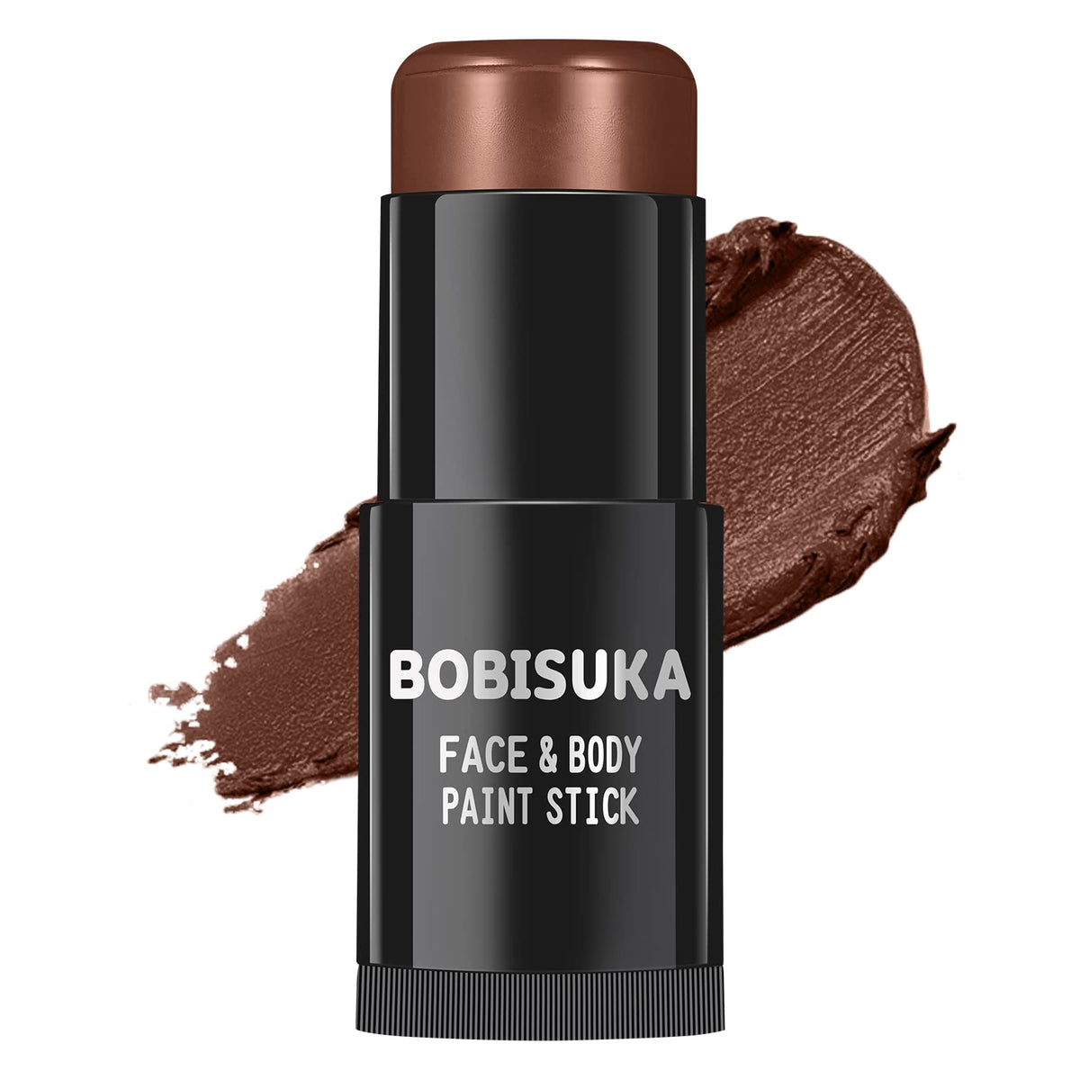 Bobisuka Brown Face And Body Paint Stick - Waterproof Chocolate Makeup For Halloween & Cosplay