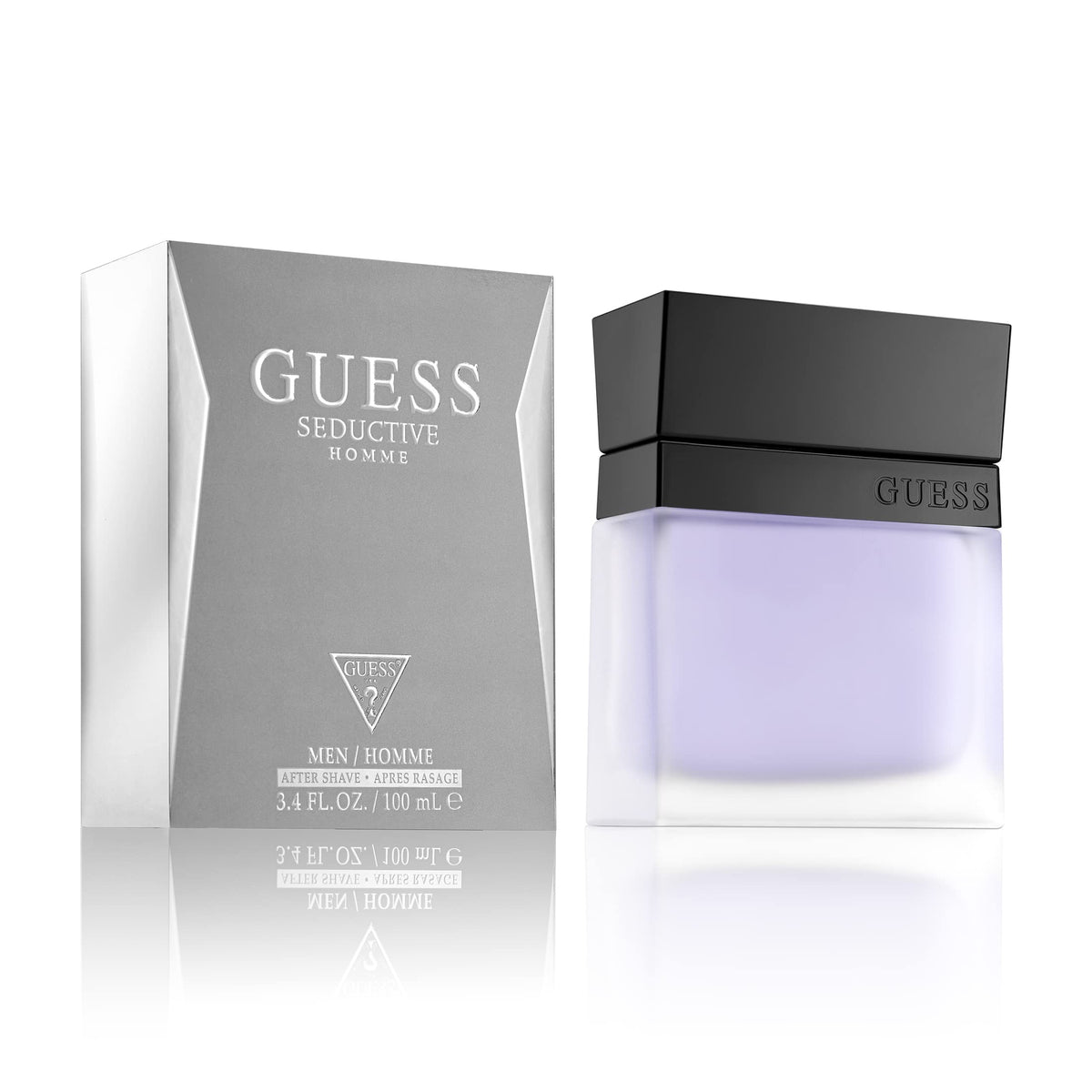 Guess Seductive After Shave For Men, 3.4 Fl Oz - Purple Fragrance, Alluring Scent