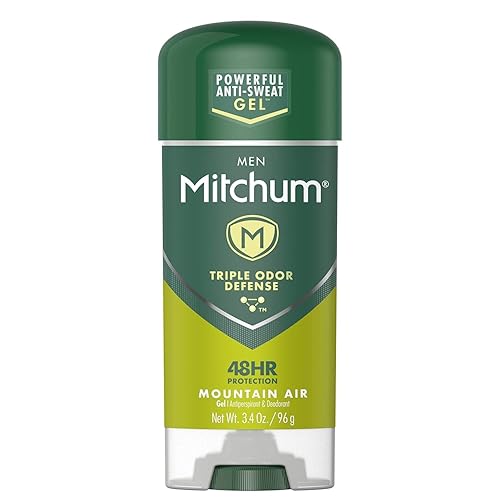 Mitchum Advanced Gel Anti-Perspirant & Deodorant, Mountain Air, 3.4 Oz, 9-Pack