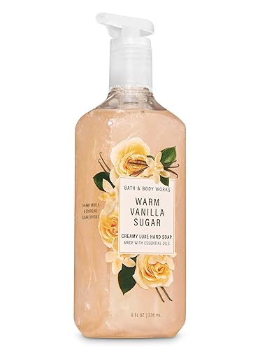 Bath & Body Works Warm Vanilla Sugar Hand Soap - 8 Fl Oz Creamy Luxe Formula