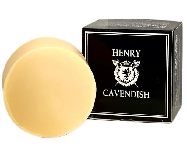 Henry Cavendish Himalaya Shaving Soap, 3.8 Oz - All Natural, Rich Lather For Men & Women