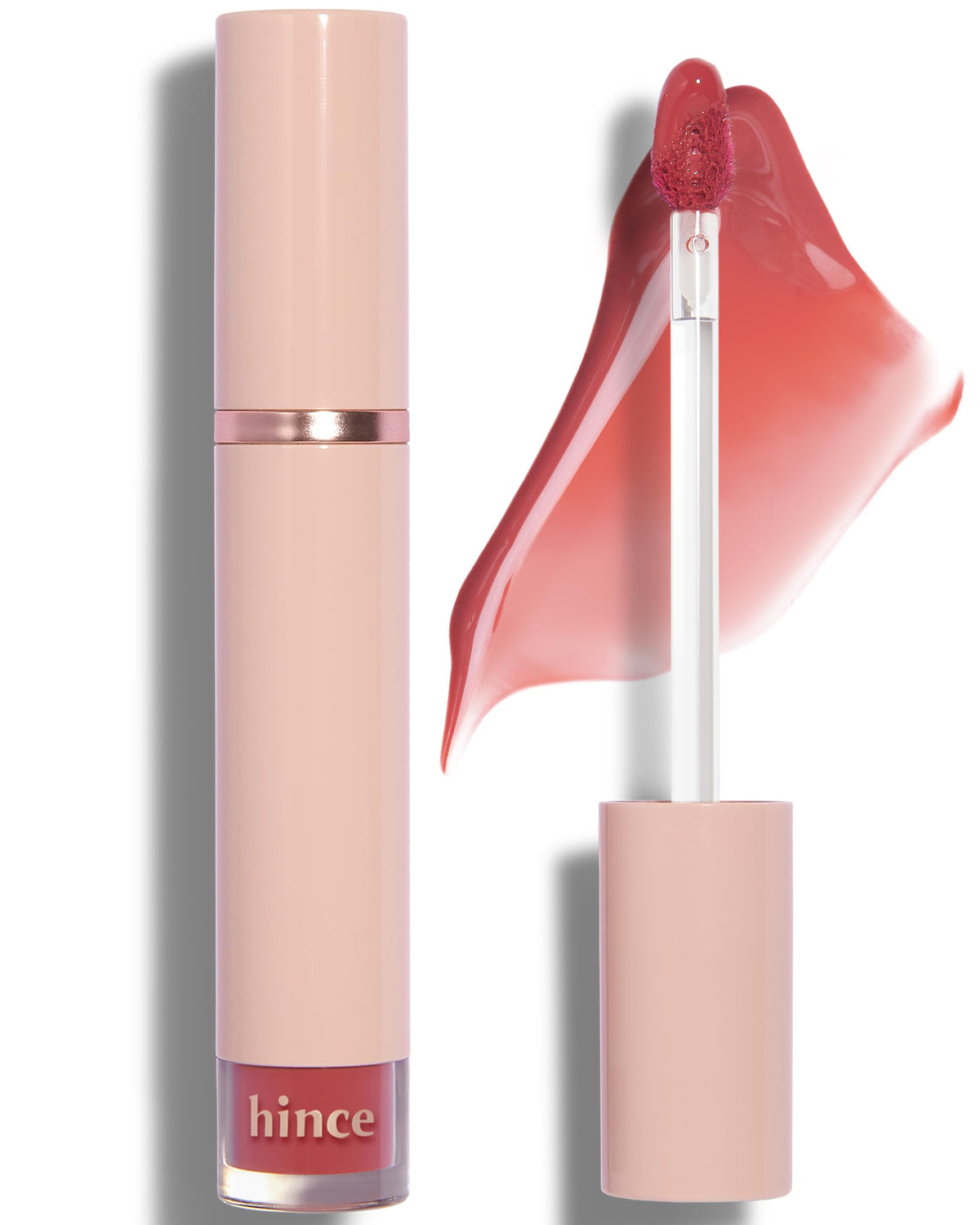 Hince Mood Enhancer Waterproof Lip Stain - Long-Wearing, Non-Sticky Gloss, 0.16 Fl. Oz.