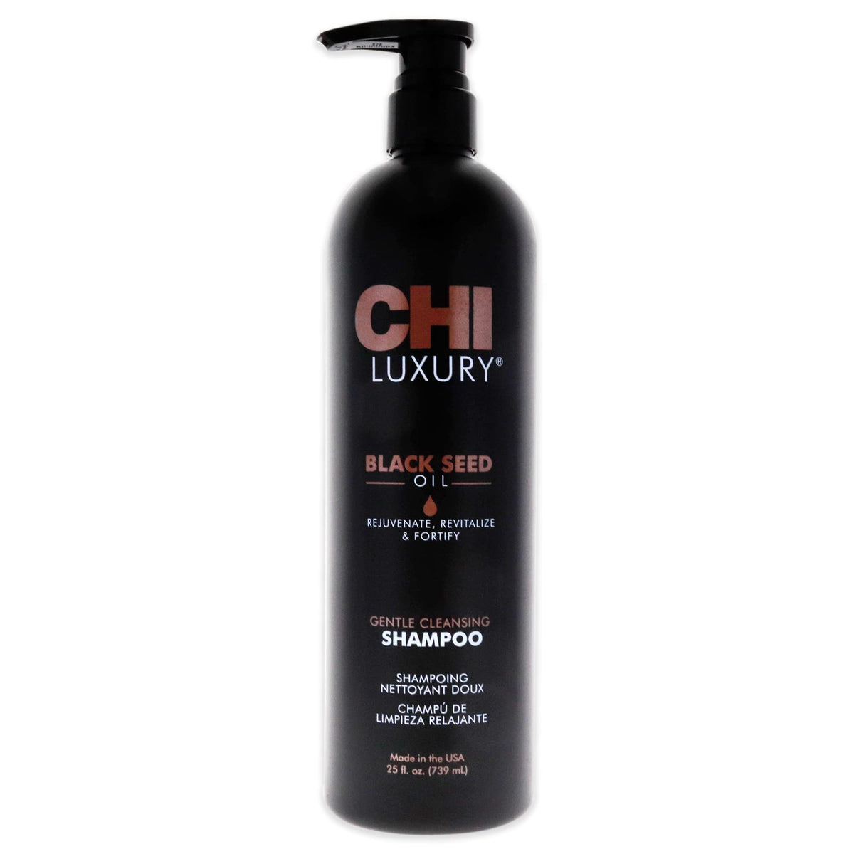 CHI Luxury Black Seed Oil Gentle Cleansing Shampoo  25 Fl Oz