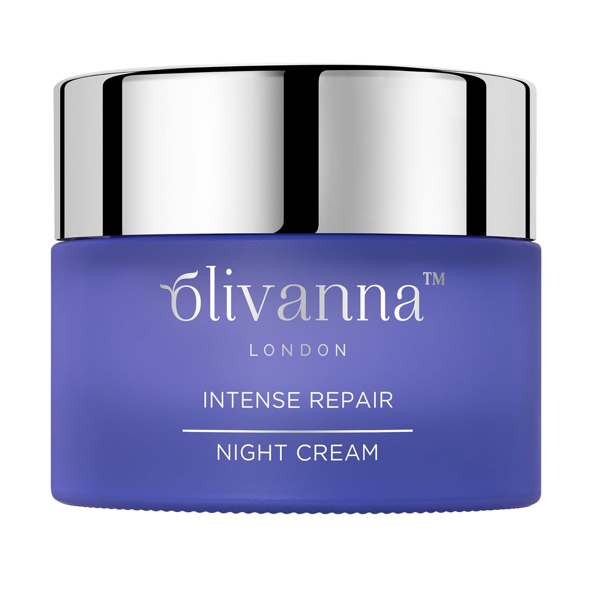 Olivanna Intense Repair Night Cream - Hydrating Face Moisturizer With Ceramides & Hyaluronic Acid 1.6 Oz