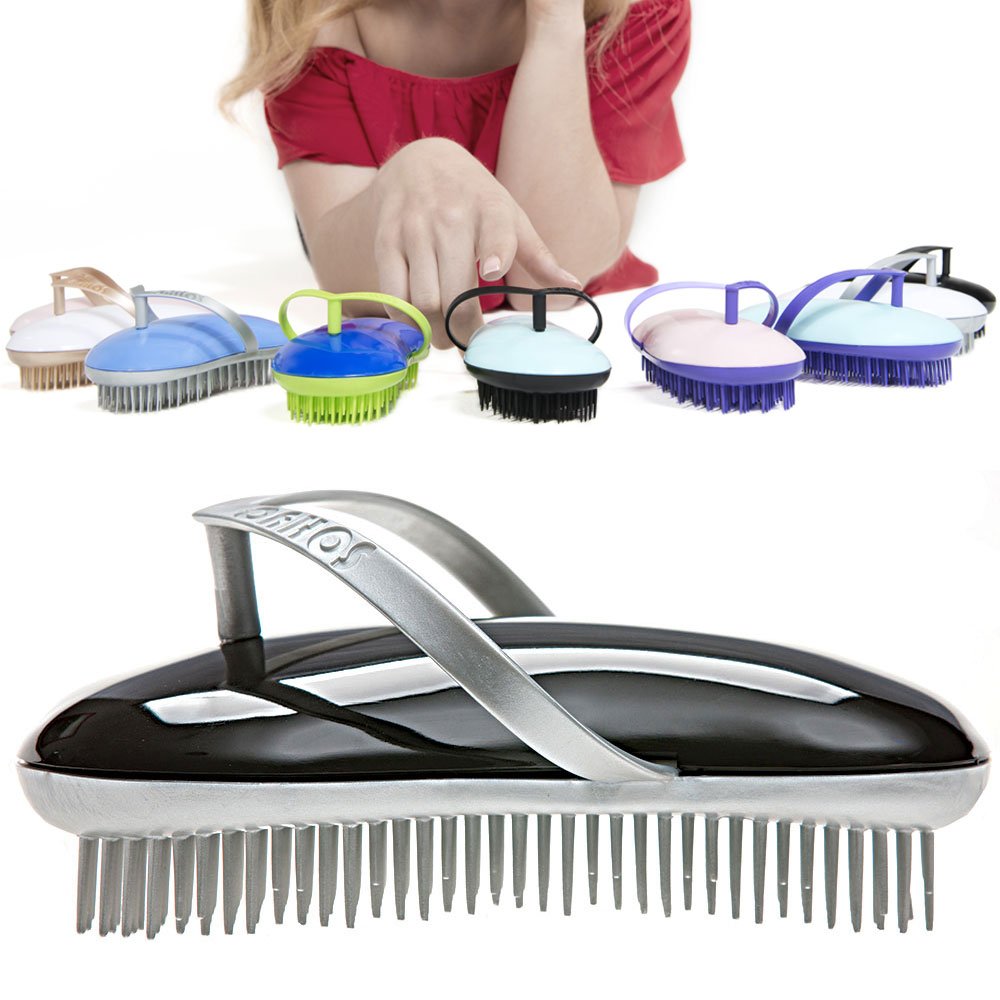 Sohyo B120 Scalp Massager & Shampoo Brush - Exfoliating Shower Head Brush For Hair Growth