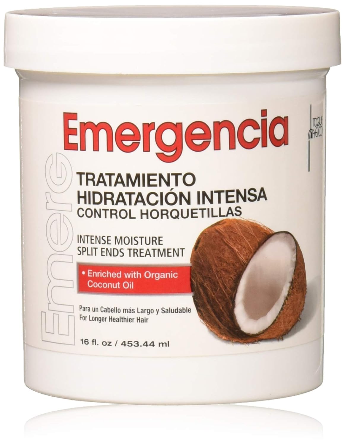 Emergencia Deep Intense Hair Treatment, 16 Oz - Nourishing Repair For Dry, Damaged Hair